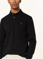 POLO RALPH LAUREN Koszulka polo z piki custom slim fit, Kolor: CZARNY (Obrazek 1)