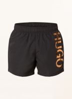 HUGO Badeshorts ABAS , Farbe: SCHWARZ (Bild 1)
