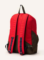 invicta Rucksack ORIK COLORBLOCK mit Laptop-Fach, Farbe: ROT/ KHAKI (Bild 1)
