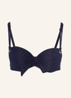 MARIE JO Balconette-Bikini-Top VALENTINA mit Glitzergarn , Farbe: BLAU (Bild 1)