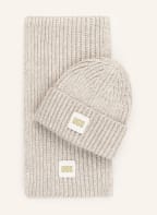 UGG Set: Mütze und Schal, Farbe: CREME (Bild 1)