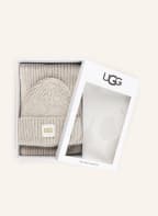 UGG Set: Mütze und Schal, Farbe: CREME (Bild 1)