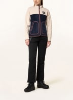 PICTURE Fleecejacke TEDDIE, Farbe: CREME/ DUNKELBLAU (Bild 1)