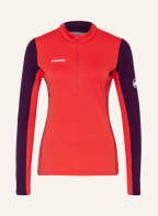 MAMMUT Fleecepullover AENERGY, Farbe: ROT/ DUNKELLILA (Bild 1)