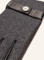ROECKL Lederhandschuhe STARNBERG , Farbe: SCHWARZ/ GRAU (Bild 1)