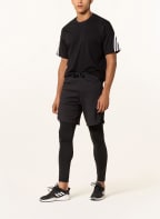 adidas Trainingsshorts PRIMEBLUE ALWAYS OM YOGA, Farbe: SCHWARZ (Bild 1)