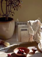 BROSTE COPENHAGEN Zeitschriftenhalter MAGGIE, Farbe: CREME (Bild 1)