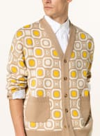 DRÔLE DE MONSIEUR Strickjacke, Farbe: HELLBRAUN/ BEIGE/ GELB (Bild 1)