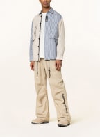 TOMMY HILFIGER Overshirt, Farbe: DUNKELBLAU/ WEISS/ BEIGE (Bild 1)