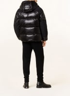 Theory Daunenjacke im Materialmix, Farbe: SCHWARZ (Bild 1)