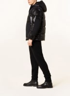 Theory Daunenjacke im Materialmix, Farbe: SCHWARZ (Bild 1)