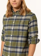 PAUL Flanellhemd Comfort Fit, Farbe: OLIV/ CREME/ BLAU (Bild 1)