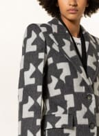 Off-White Wollmantel , Farbe: HELLGRAU/ DUNKELGRAU (Bild 1)