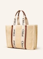 Chloé Lammfell-Shopper WOODY , Farbe: 6J1 Mild Beige (Bild 1)