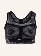 Nike Sports bra PERFORMANCE FLYKNIT, Color: BLACK/ LIGHT GRAY (Image 1)