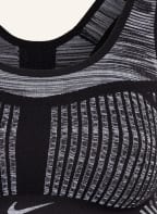 Nike Sports bra PERFORMANCE FLYKNIT, Color: BLACK/ LIGHT GRAY (Image 1)
