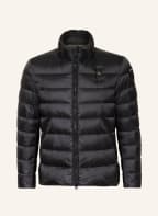 Blauer Daunenjacke, Farbe: SCHWARZ (Bild 1)