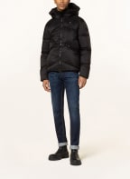 Blauer Daunenjacke, Farbe: SCHWARZ (Bild 1)