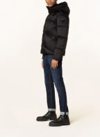 Blauer Daunenjacke, Farbe: SCHWARZ (Bild 1)