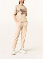 BOSS T-Shirt EVINA, Farbe: HELLBRAUN/ BEIGE/ DUNKELGRAU (Bild 1)