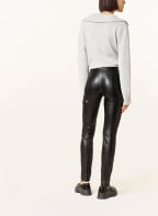 HUGO Hose HIMATI in Lederoptik , Farbe: SCHWARZ (Bild 1)