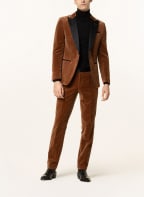 BOSS Smoking-Hose GENIUS Slim Fit aus Samt, Farbe: COGNAC/ SCHWARZ (Bild 1)