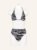 SEAFOLLY High-Waist-Bikini-Hose SKIN DEEP, Farbe: SCHWARZ/ ECRU (Bild 1)