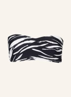 SEAFOLLY Bandeau-Bikini-Top SKIN DEEP, Farbe: SCHWARZ/ ECRU (Bild 1)