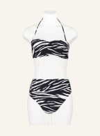 SEAFOLLY Bandeau-Bikini-Top SKIN DEEP, Farbe: SCHWARZ/ ECRU (Bild 1)