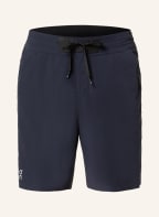 On 2-in-1-Laufshorts HYBRID, Farbe: DUNKELBLAU (Bild 1)