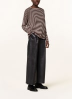 IRIS von ARNIM Cashmere-Pullover LEONORE mit Seide, Farbe: DUNKELBLAU/ NUDE (Bild 1)