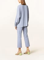 LUISA CERANO Bluse mit Seide, Farbe: HELLBLAU (Bild 1)