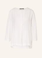 LUISA CERANO Blusenshirt im Materialmix, Farbe: WEISS (Bild 1)