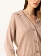 LUISA CERANO Strickjacke, Farbe: BEIGE (Bild 1)