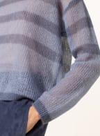 LUISA CERANO Pullover mit Mohair, Farbe: HELLBLAU/ BLAUGRAU (Bild 1)
