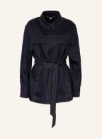 MARC CAIN Jacke mit Leinen, Farbe: 395 MIDNIGHT BLUE (Bild 1)