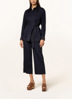 MARC CAIN Jacke mit Leinen, Farbe: 395 MIDNIGHT BLUE (Bild 1)