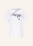 MARC CAIN T-Shirt, Farbe: 100 WHITE (Bild 1)