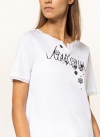 MARC CAIN T-Shirt, Farbe: 100 WHITE (Bild 1)