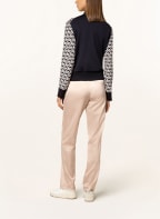 MARC CAIN Blouson im Materialmix, Farbe: 395 MIDNIGHT BLUE (Bild 1)