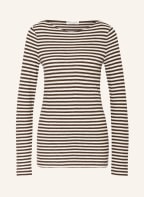 Marc O'Polo Longsleeve, Farbe: WEISS/ KHAKI (Bild 1)
