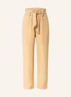SCOTCH & SODA Paperbag-Hose mit Leinen, Farbe: BEIGE (Bild 1)
