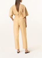SCOTCH & SODA Paperbag-Hose mit Leinen, Farbe: BEIGE (Bild 1)