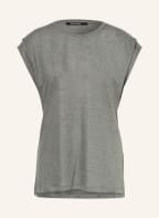MARC AUREL T-Shirt aus Leinen, Farbe: GRAU (Bild 1)