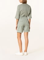 MARC AUREL Paperbag-Shorts, Farbe: HELLGRÜN (Bild 1)