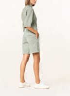 MARC AUREL Paperbag-Shorts, Farbe: HELLGRÜN (Bild 1)