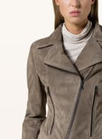 SCHYIA Lederjacke LAURY, Farbe: GRAU (Bild 1)