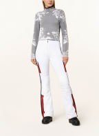 SPORTALM Softshell-Skihose, Farbe: WEISS/ SCHWARZ/ ROT (Bild 1)