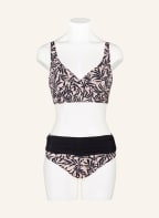 Lidea Basic-Bikini-Hose BALANCE, Farbe: HELLBRAUN/ SCHWARZ (Bild 1)