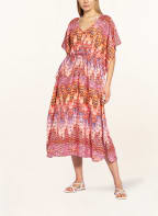 Lidea Kaftan DANCE mit Leinen, Farbe: ROSA/ ORANGE/ HELLBLAU (Bild 1)